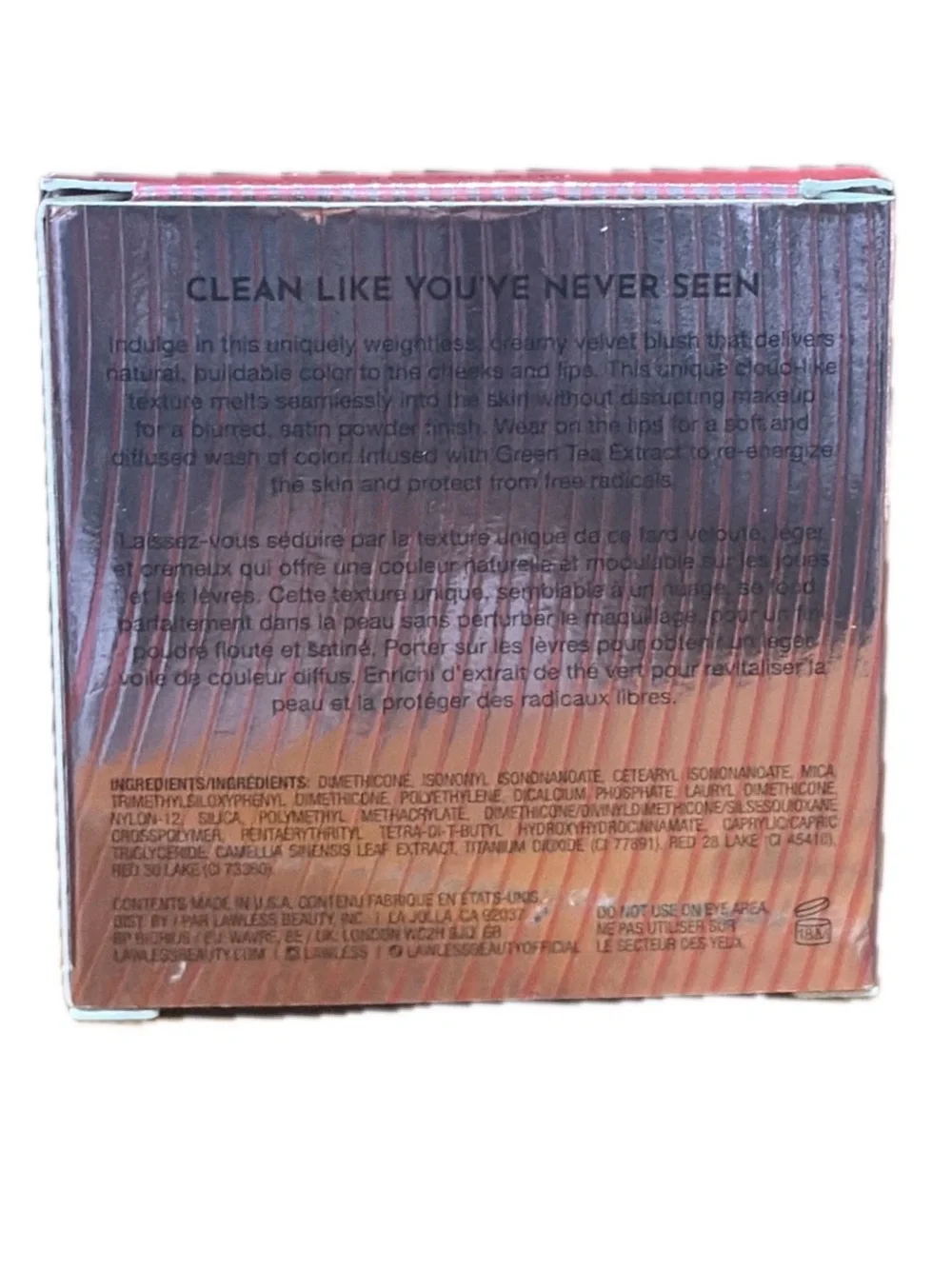 $29 Retail NIB Lawless Pinch My Cheeks Soft-Blur Cream Blush